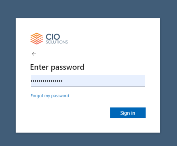 Enter your username and password as usual on your desktop